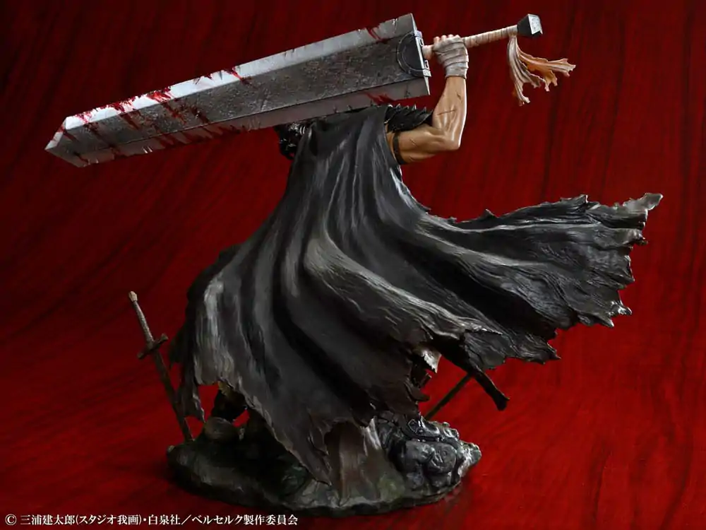 Berserk PVC szobor figura 1/7 Guts Black Swordsman Ver. 26 cm termékfotó