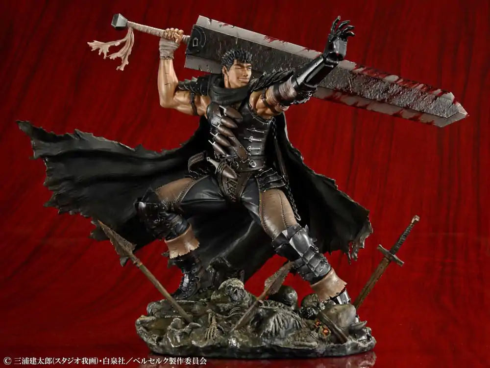 Berserk PVC szobor figura 1/7 Guts Black Swordsman Ver. 26 cm termékfotó