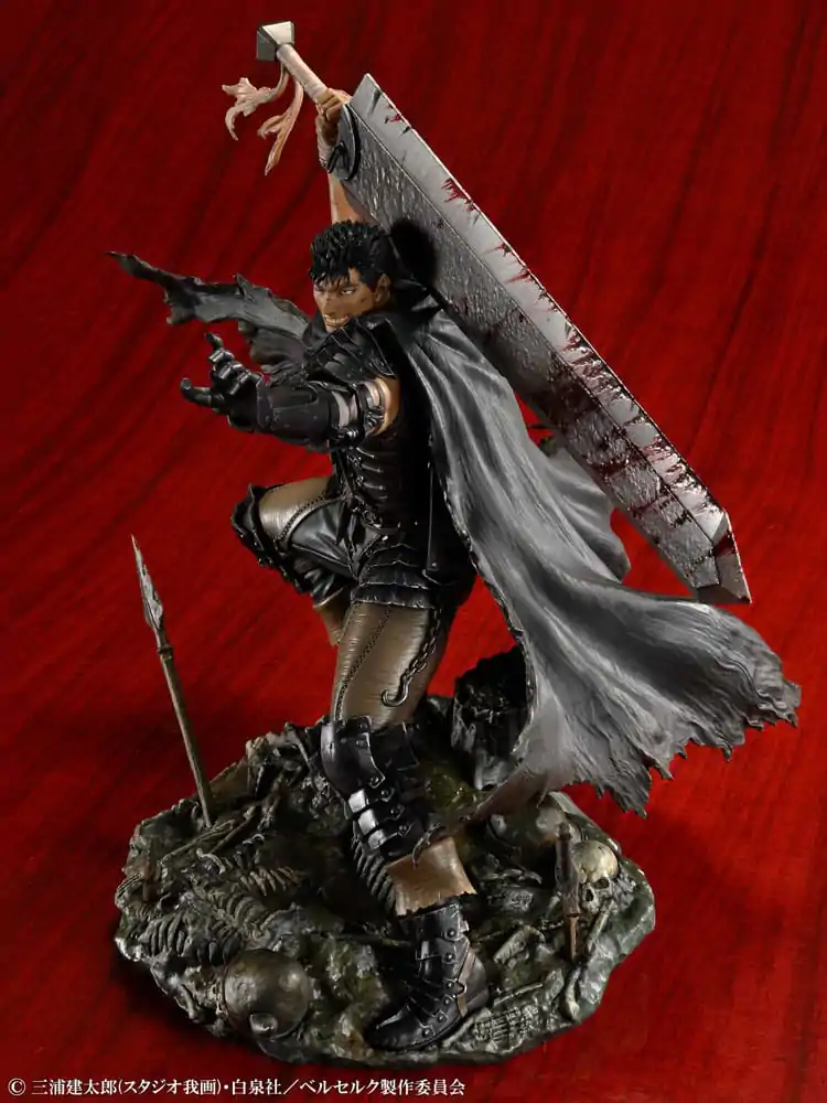 Berserk PVC szobor figura 1/7 Guts Black Swordsman Ver. 26 cm termékfotó