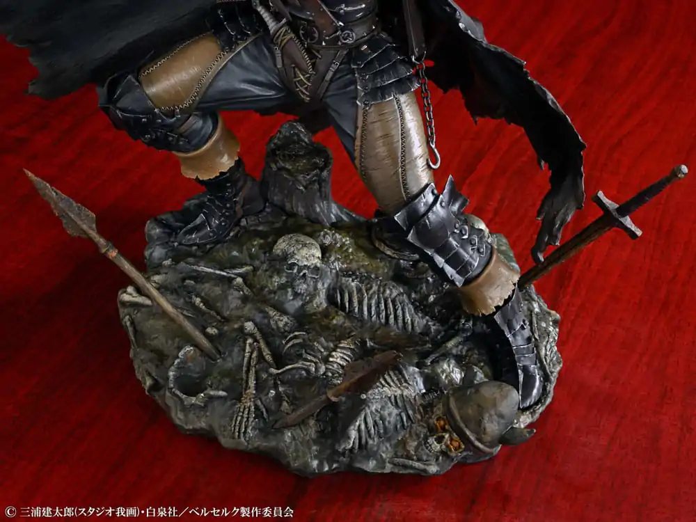 Berserk PVC szobor figura 1/7 Guts Black Swordsman Ver. 26 cm termékfotó