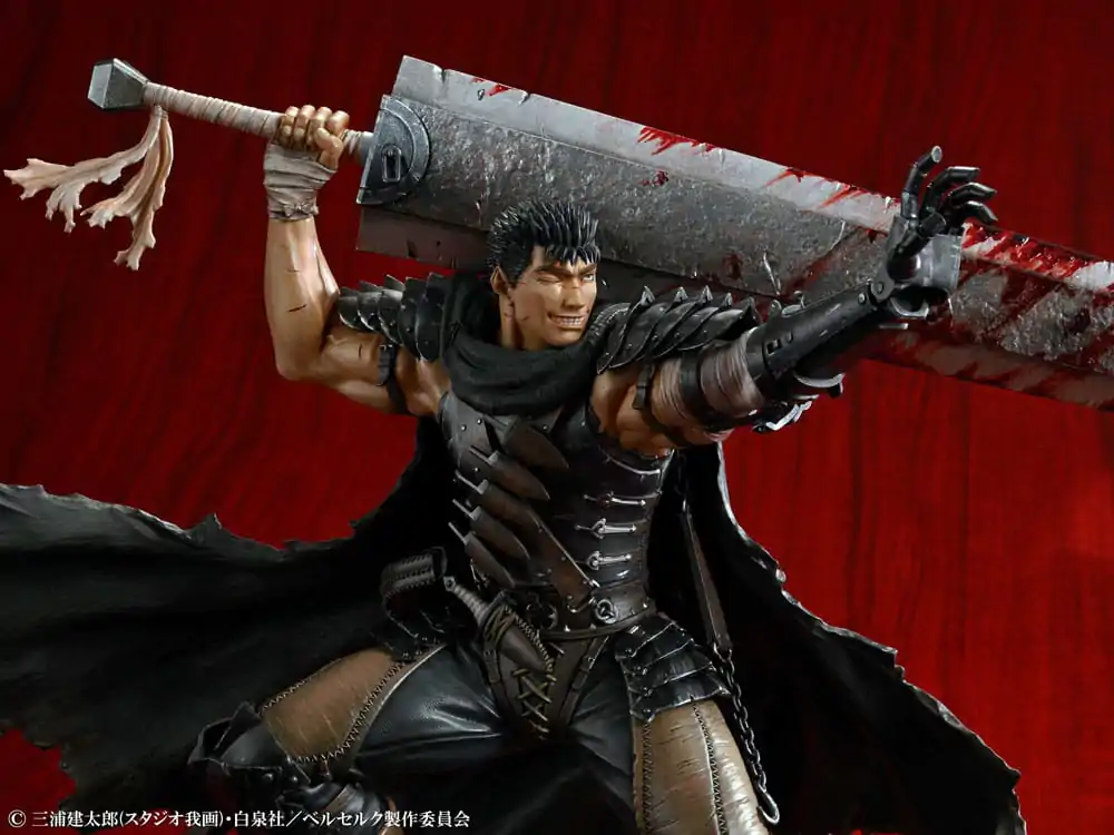 Berserk PVC szobor figura 1/7 Guts Black Swordsman Ver. 26 cm termékfotó