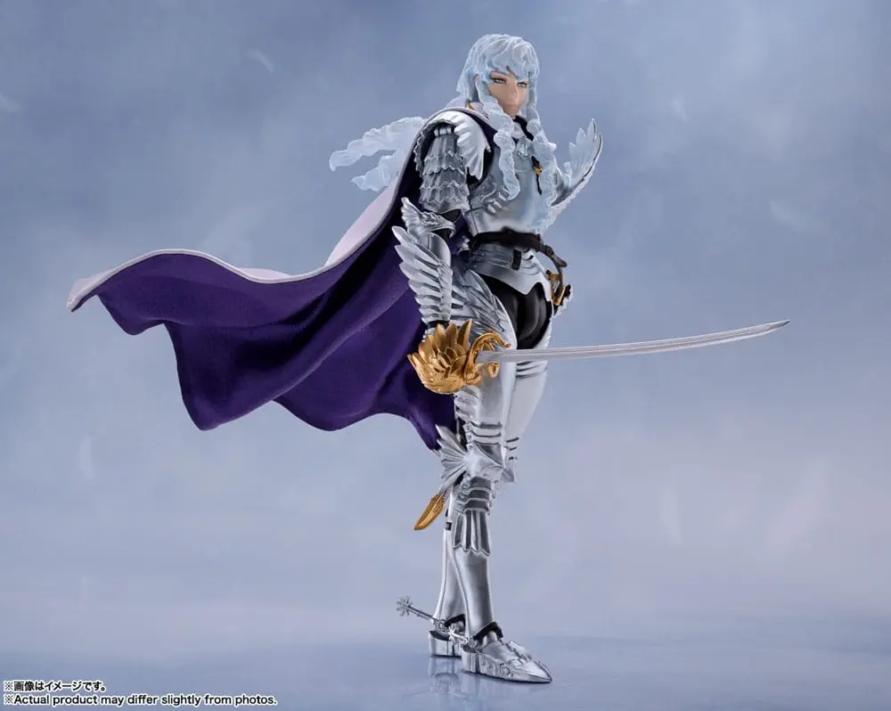 Berserk S.H. Figuarts Griffith (Hawk of Light) akciófigura 15 cm termékfotó