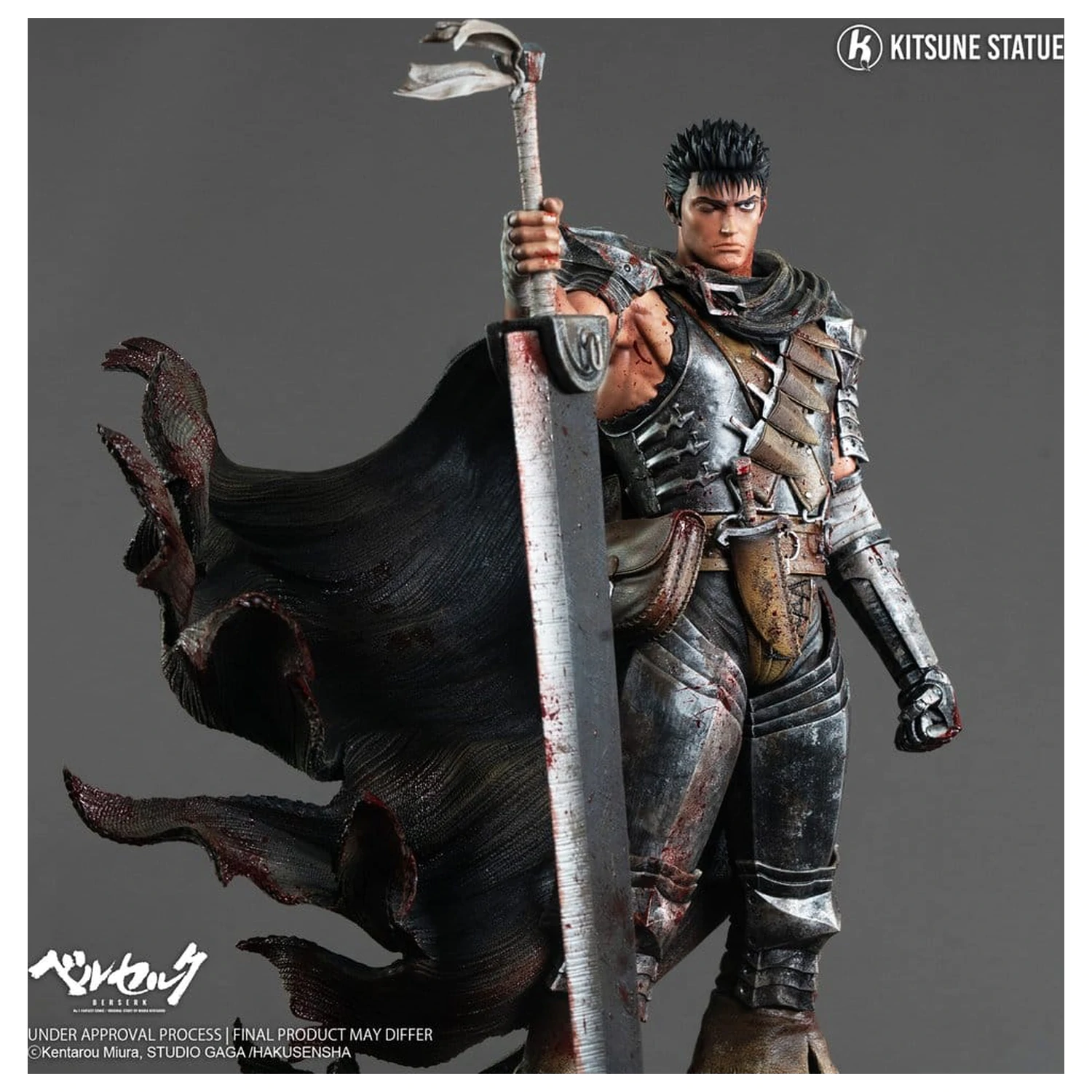 Berserk szobor figura 1/6 Guts 38 cm termékfotó