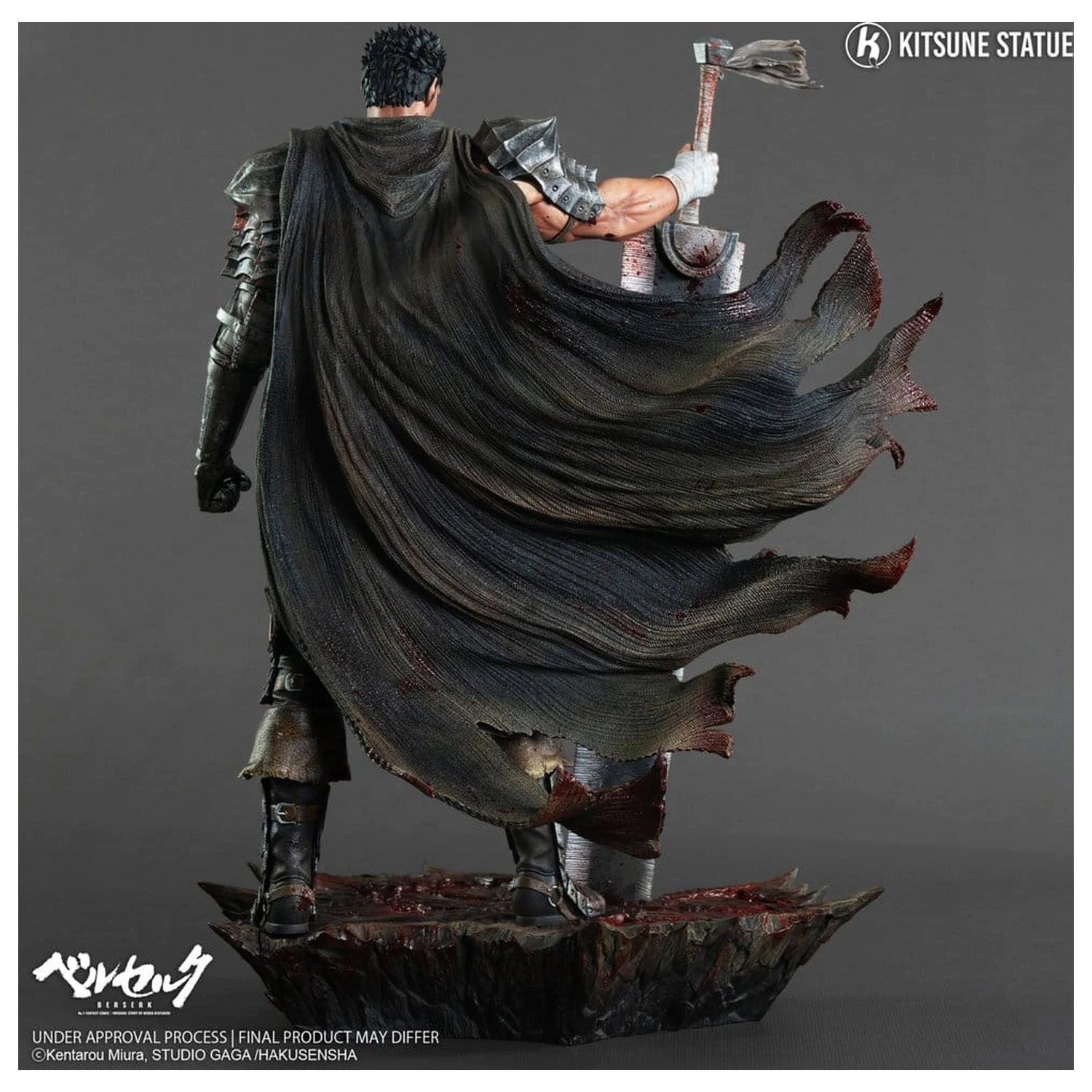 Berserk szobor figura 1/6 Guts 38 cm termékfotó