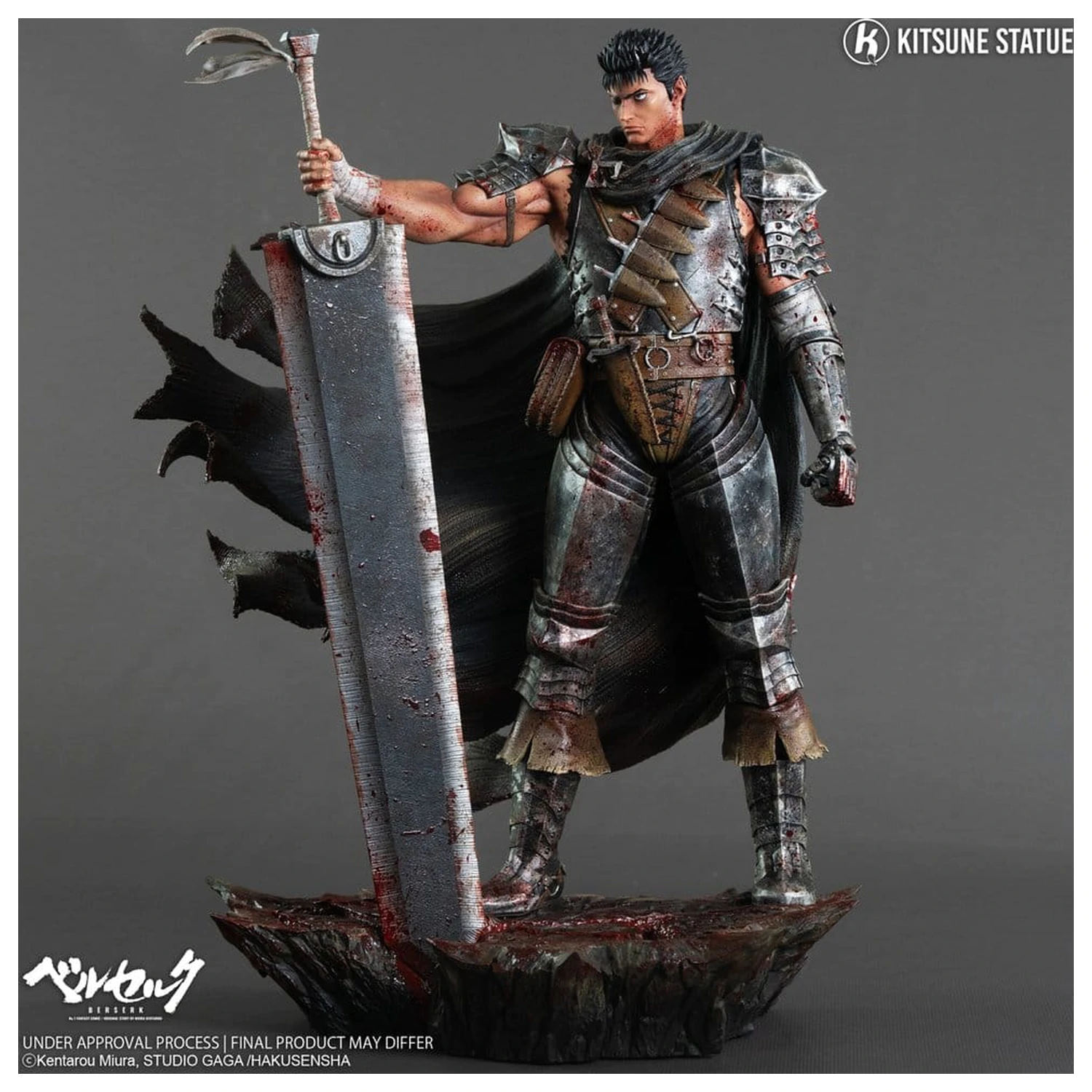 Berserk szobor figura 1/6 Guts 38 cm termékfotó