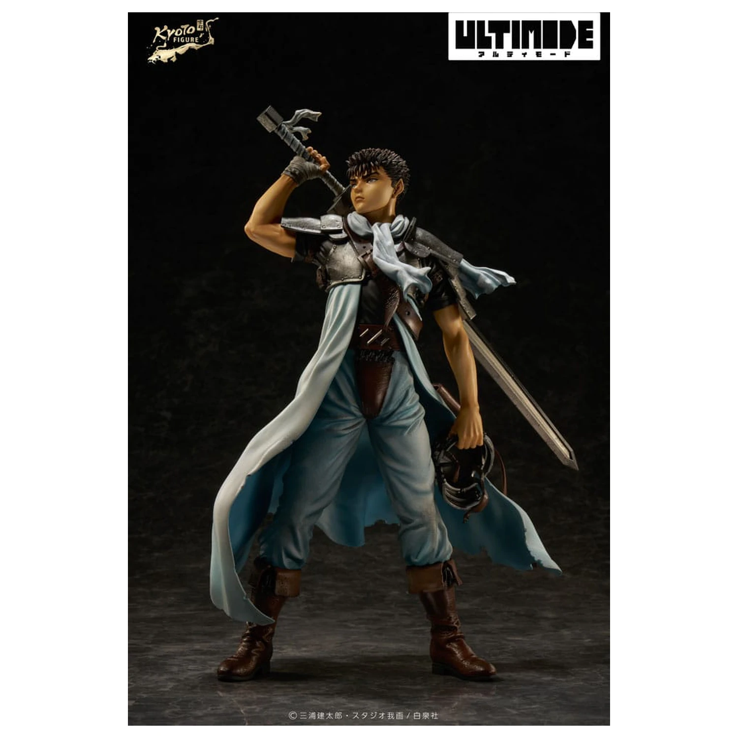 Berserk Ultimode 1/6 Guts: The Mercenary PVC szobor figura 25 cm  termékfotó