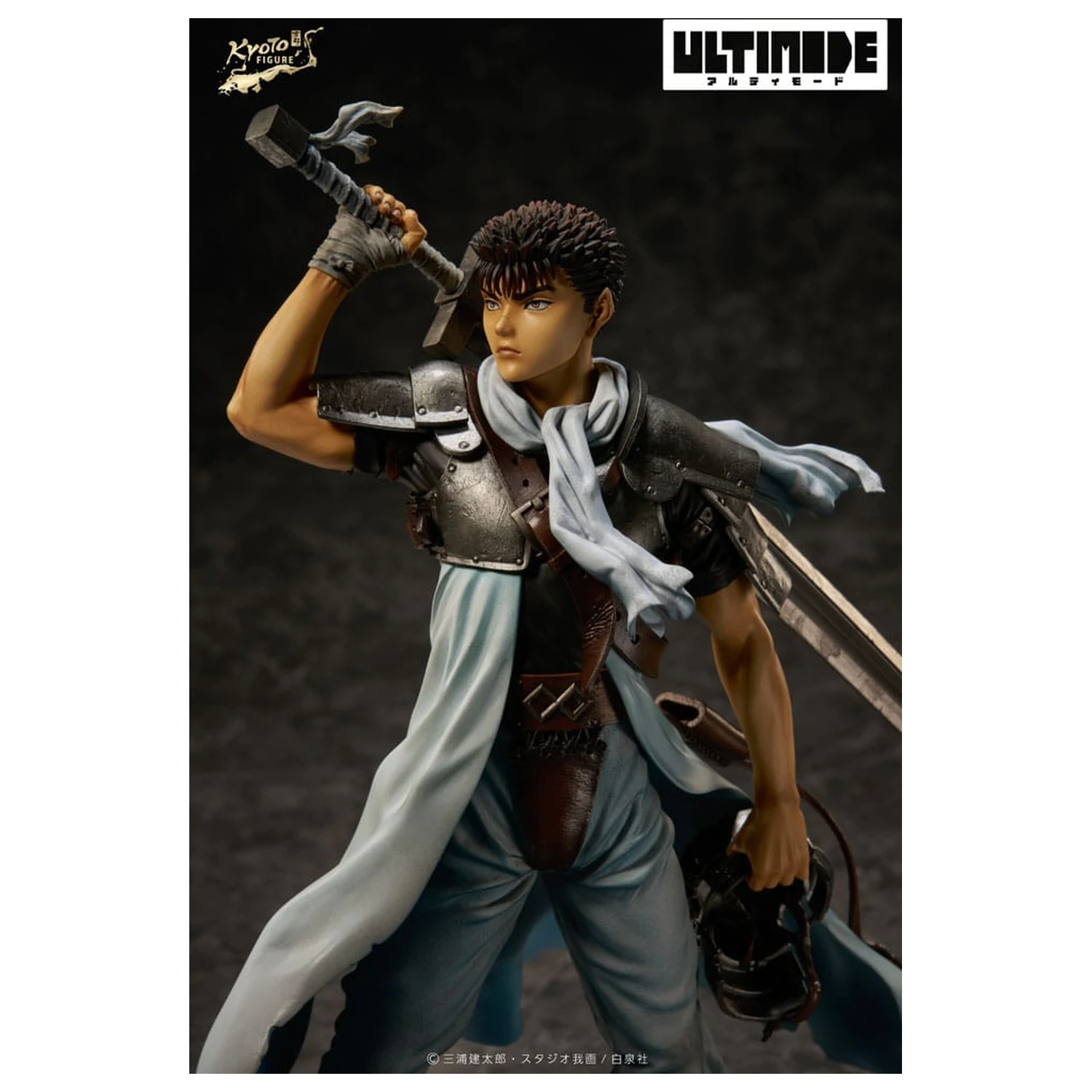 Berserk Ultimode 1/6 Guts: The Mercenary PVC szobor figura 25 cm  termékfotó