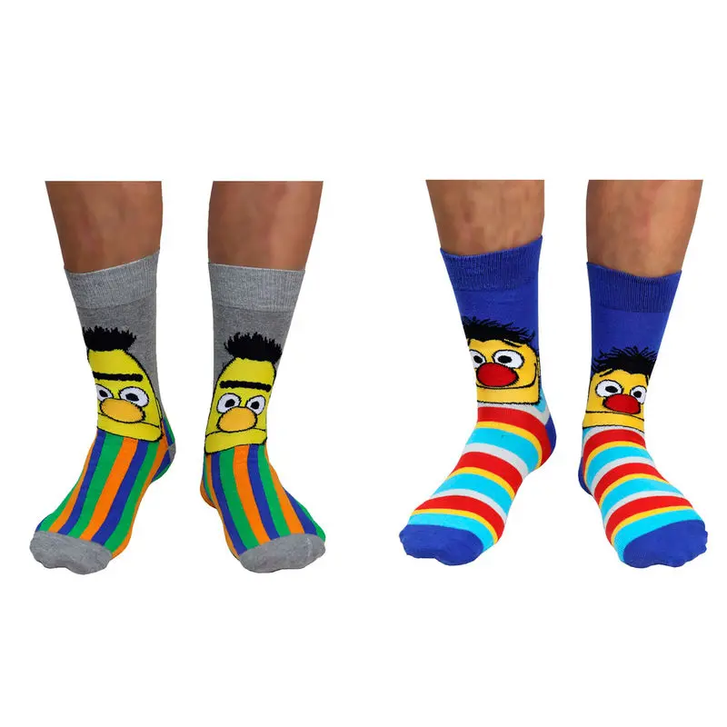 Bert és Ernie 2db-os válogatás zokni termékfotó
