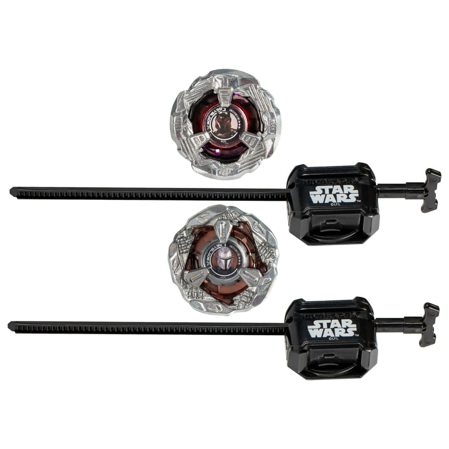 Beyblade X and Star Wars Collab The Mandalorian 3-60F vs. Moff Gideon 3-80N termékfotó