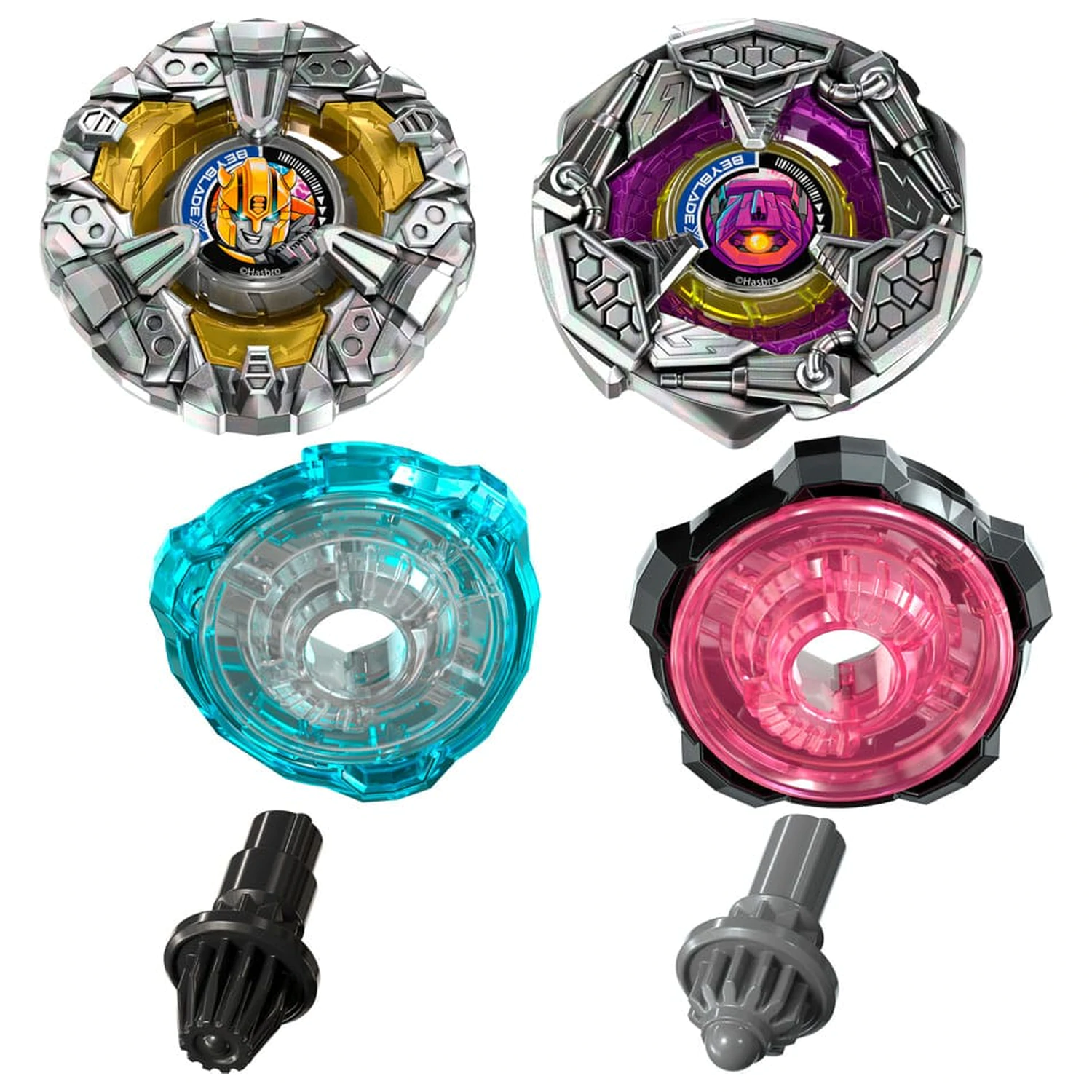 Beyblade X and Transformers Collab Bumblebee 3-60GP vs. Shockwave 5-80O termékfotó