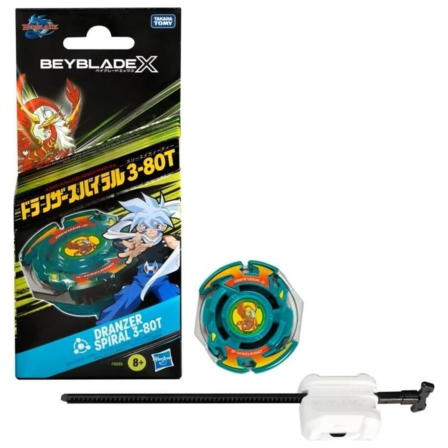 Beyblade X Dranzer Spiral 3-80T Anniversary X-Over kezdő játékcsomag termékfotó