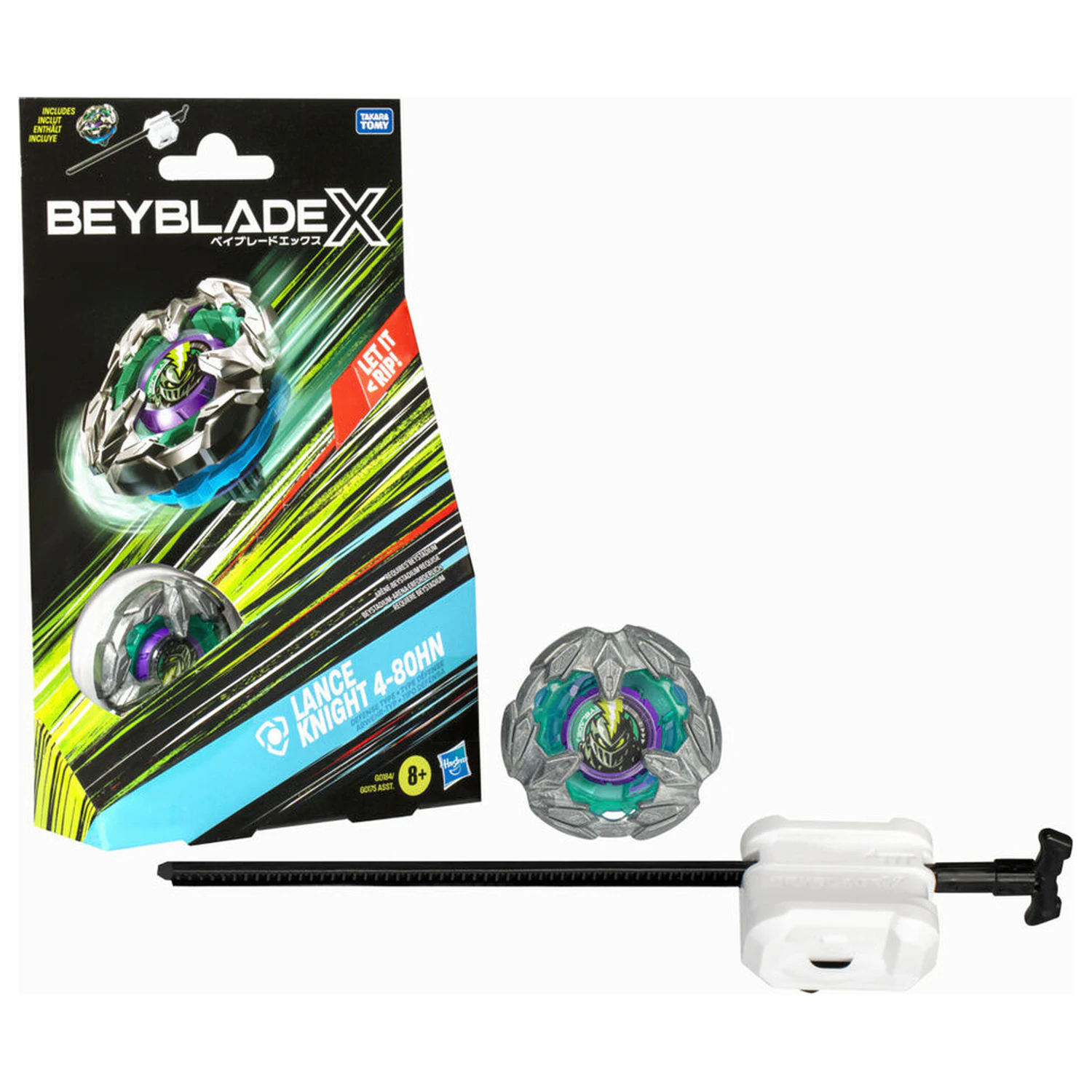 Beyblade X Lance Knight 4-80HN kit game termékfotó