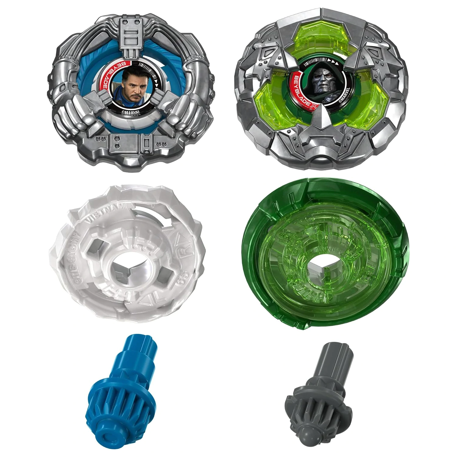 BEYBLADE X Mister Fantastic 9-65A & Doctor Doom 0-80LO termékfotó
