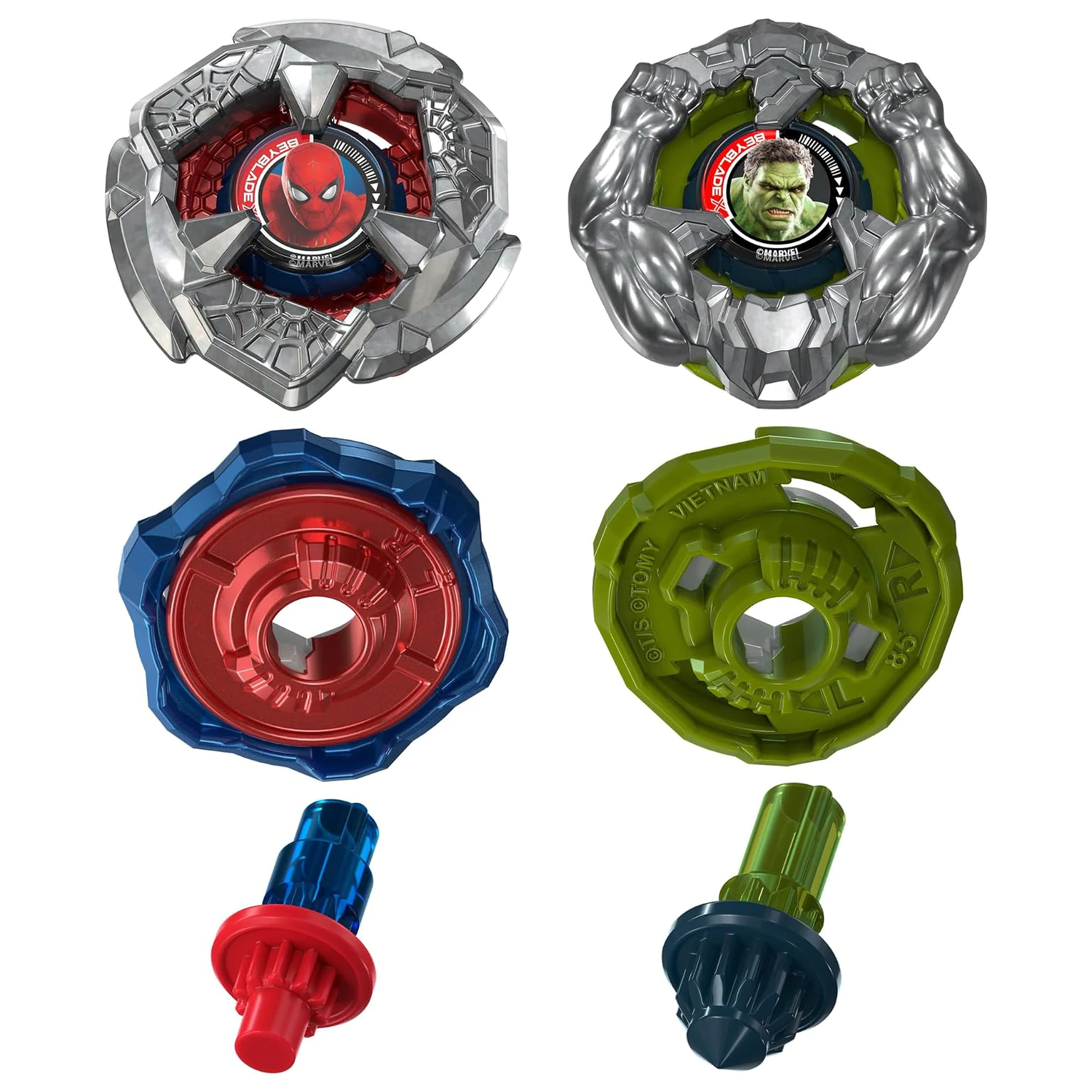 Beyblade X Spider-Man 6-60R & Hulk 3-85N termékfotó