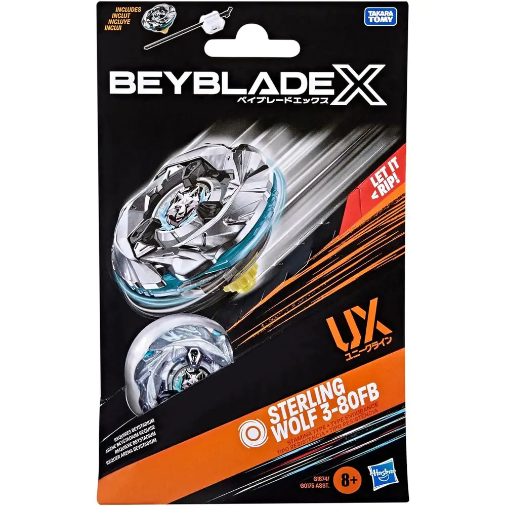 Beyblade X Sterling Wolf 3-80FB UX Starter kit game termékfotó