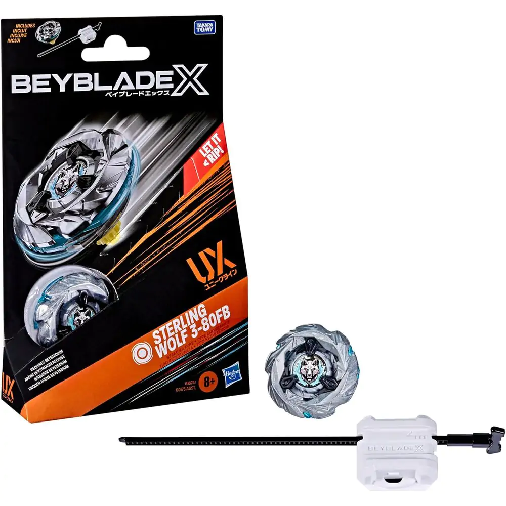 Beyblade X Sterling Wolf 3-80FB UX Starter kit game termékfotó