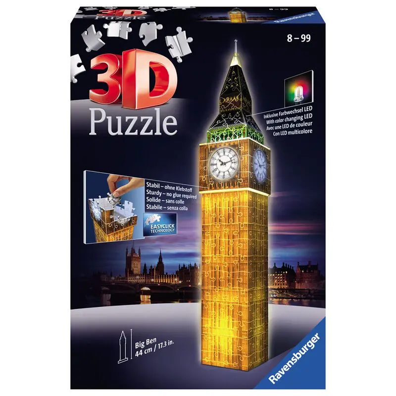 Big Ben 3D puzzle 216db-os termékfotó