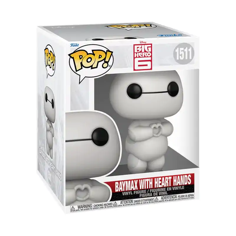 Big Hero 6 Oversized Funko POP! Vinyl figura Baymax(Heart Hands) 15 cm termékfotó