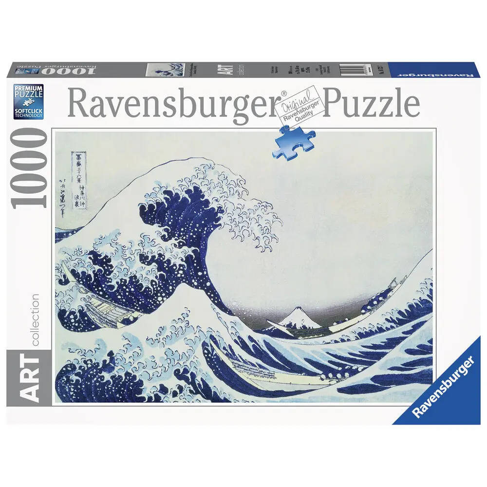 Big wave off Kanagawa puzzle 1000db-os termékfotó