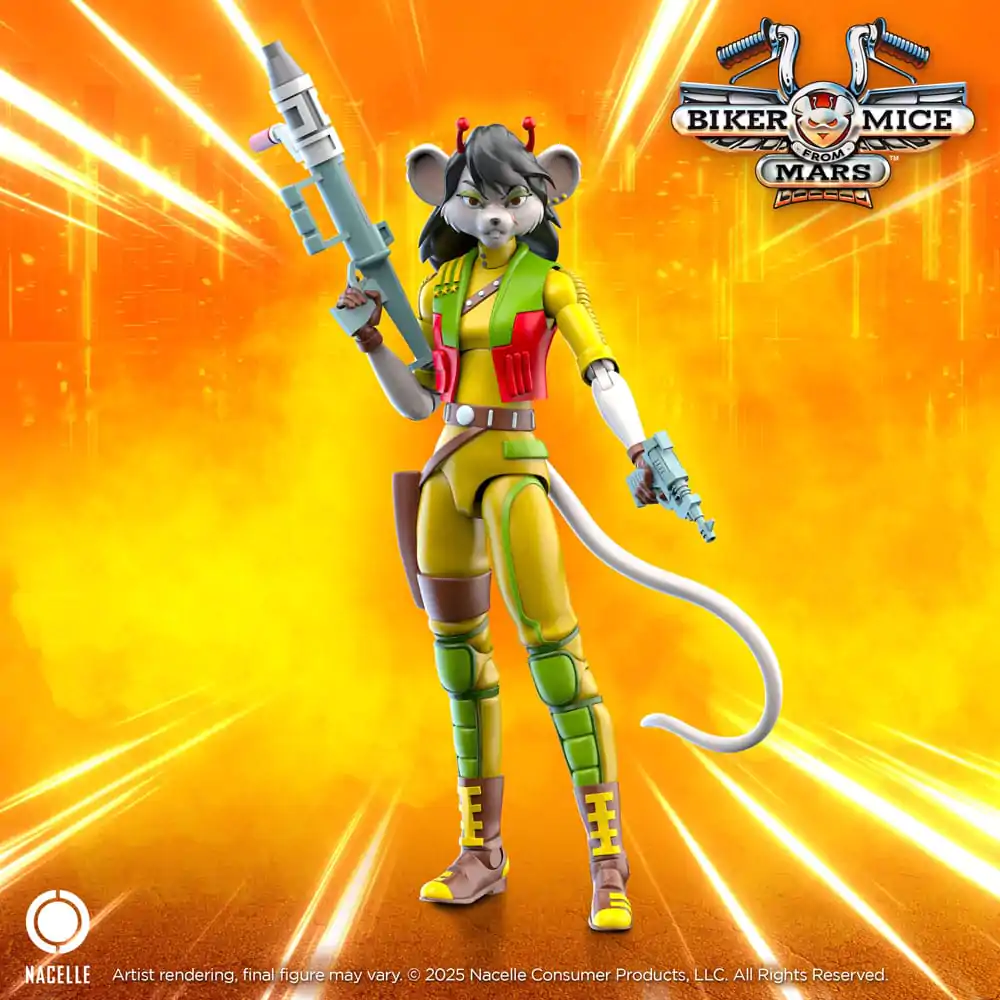 Biker Mice From Mars Carbine akciófigura 23 cm termékfotó