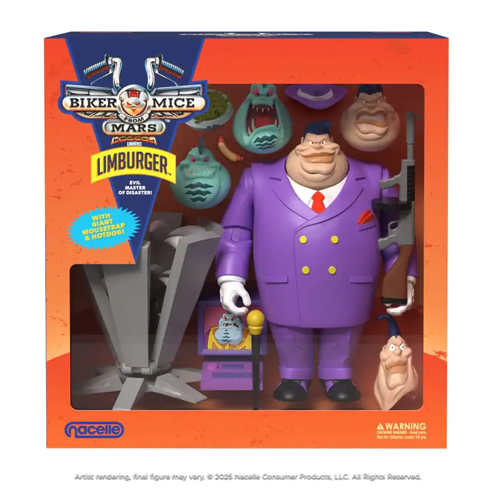 Biker Mice From Mars Limburger akciófigura 23 cm termékfotó