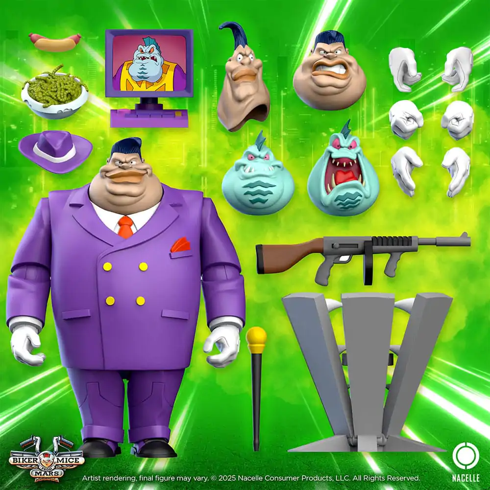 Biker Mice From Mars Limburger akciófigura 23 cm termékfotó