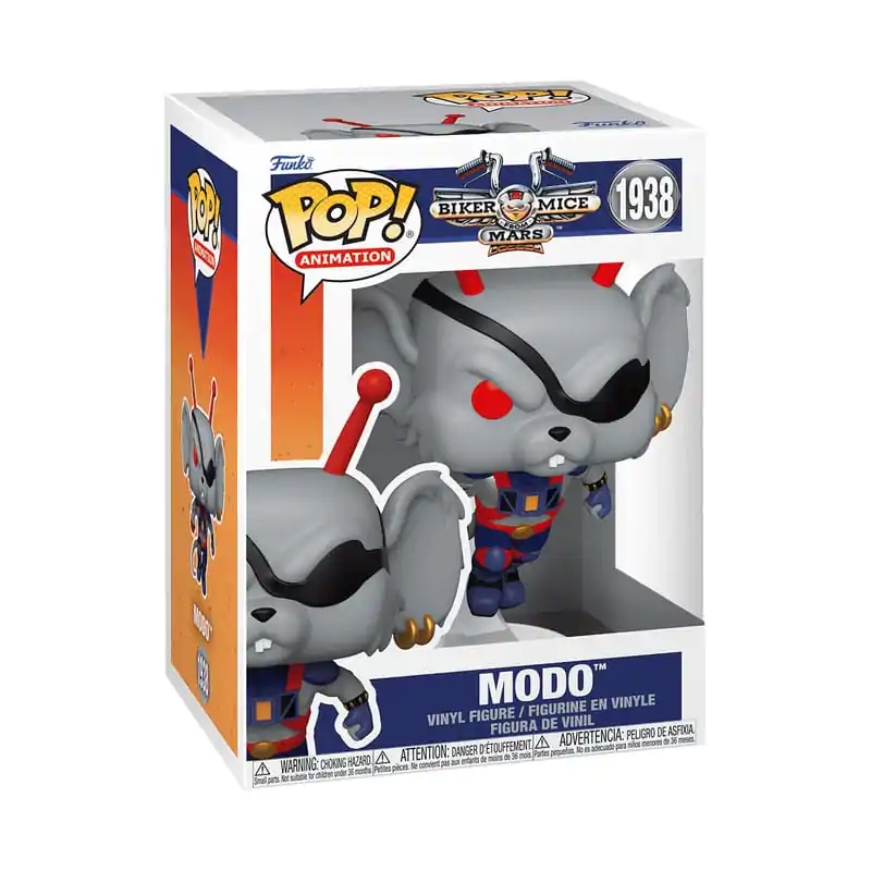 Biker Mice From Mars Pop! Animation Vinyl figura Modo 9 cm termékfotó
