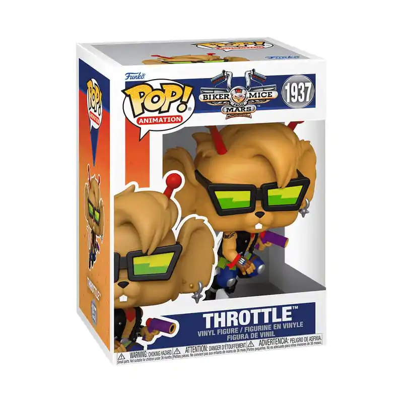 Biker Mice From Mars Pop! Animation Vinyl figura Throttle 9 cm termékfotó