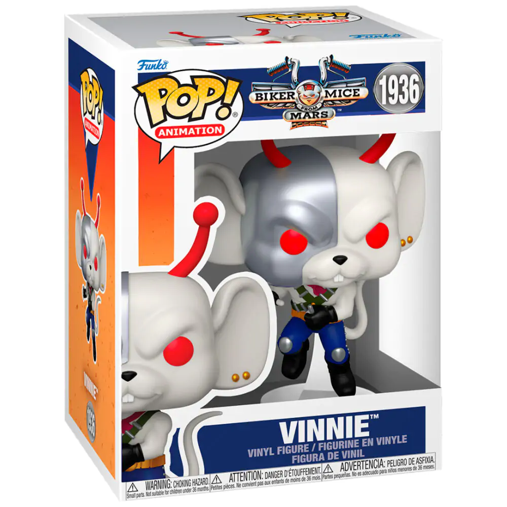 Biker Mice From Mars Pop! Animation Vinyl figura Vinnie 9 cm termékfotó