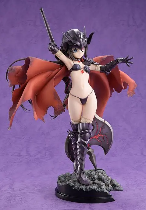 Bikini Warriors 1/7 Black Knight PVC szobor figura 27 cm termékfotó