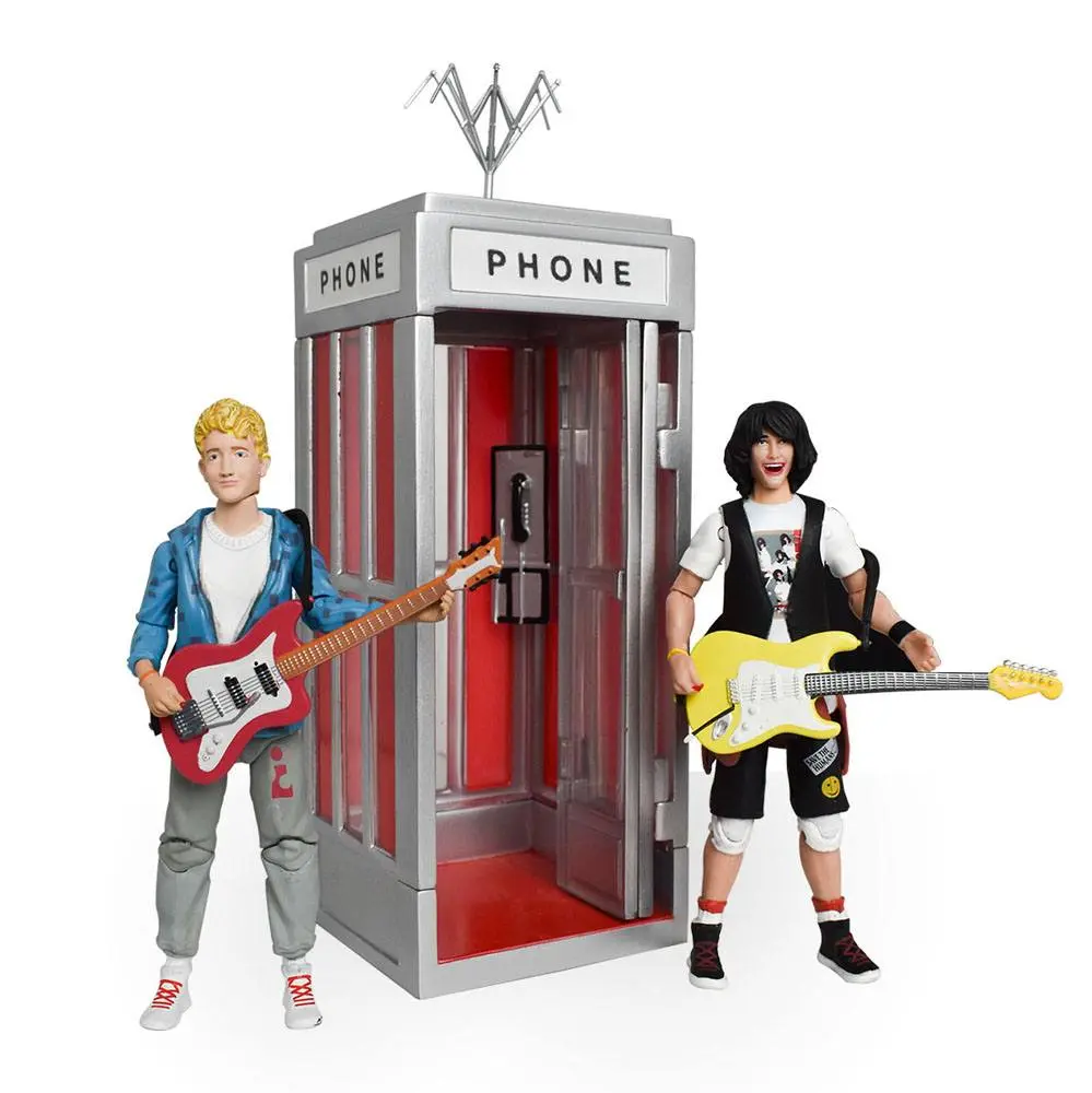 Bill &amp; Ted's Excellent Adventure FigBiz Phone Booth termékfotó