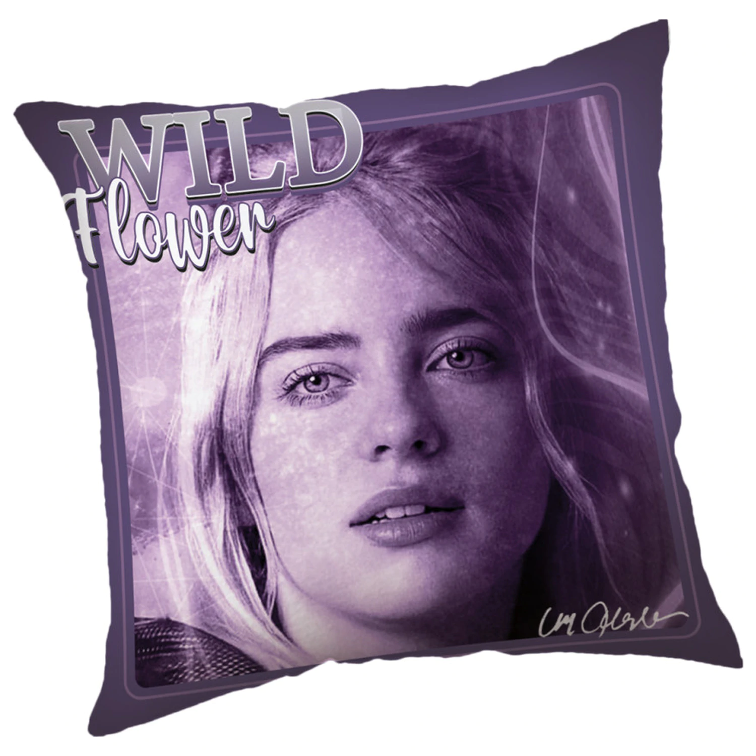 Billie Eilish Wild Flower párna, díszpárna  termékfotó