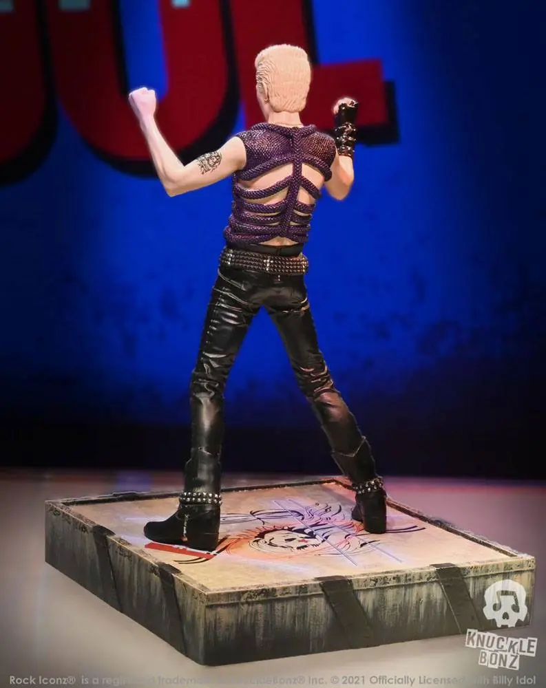Billy Idol Rock Iconz 1/9 Billy Idol II Limitált kiadás szobor figura 22 cm termékfotó