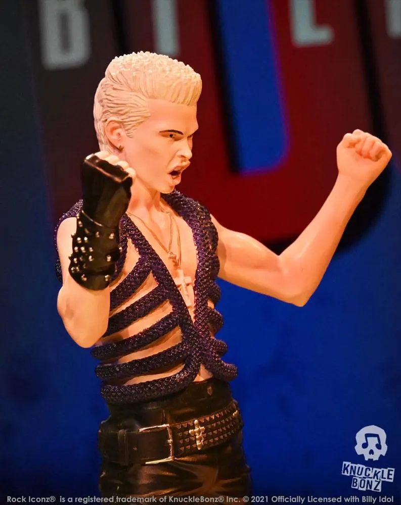 Billy Idol Rock Iconz 1/9 Billy Idol II Limitált kiadás szobor figura 22 cm termékfotó