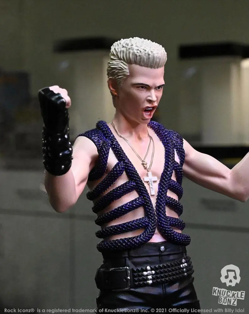 Billy Idol Rock Iconz 1/9 Billy Idol II Limitált kiadás szobor figura 22 cm termékfotó
