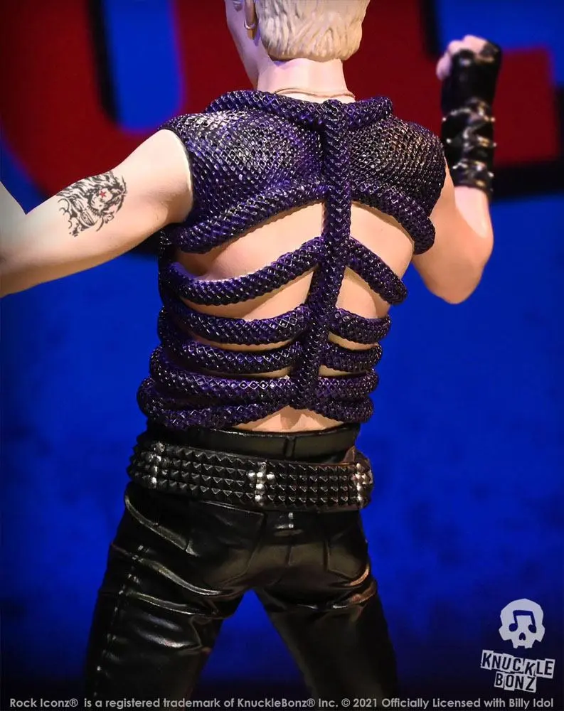 Billy Idol Rock Iconz 1/9 Billy Idol II Limitált kiadás szobor figura 22 cm termékfotó