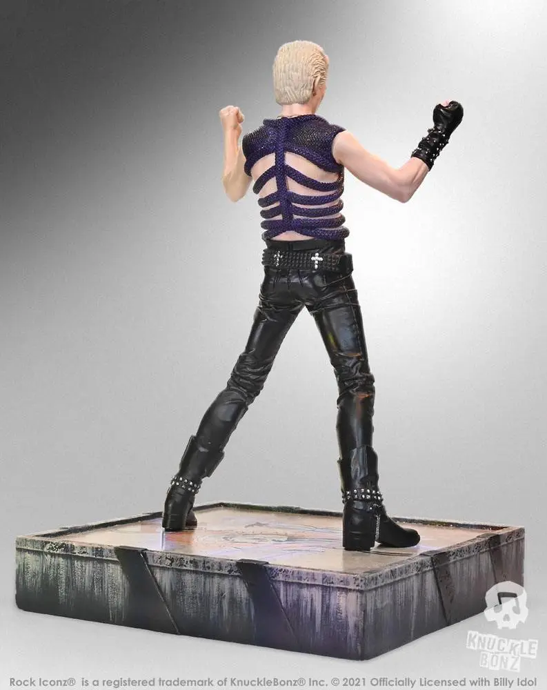 Billy Idol Rock Iconz 1/9 Billy Idol II Limitált kiadás szobor figura 22 cm termékfotó