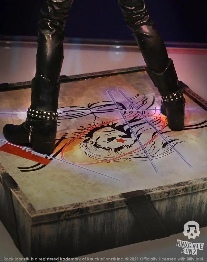 Billy Idol Rock Iconz 1/9 Billy Idol II Limitált kiadás szobor figura 22 cm termékfotó