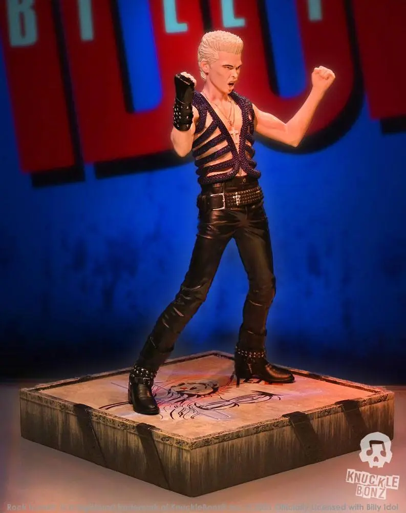 Billy Idol Rock Iconz 1/9 Billy Idol II Limitált kiadás szobor figura 22 cm termékfotó