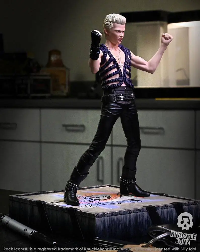 Billy Idol Rock Iconz 1/9 Billy Idol II Limitált kiadás szobor figura 22 cm termékfotó
