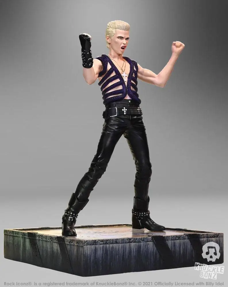 Billy Idol Rock Iconz 1/9 Billy Idol II Limitált kiadás szobor figura 22 cm termékfotó