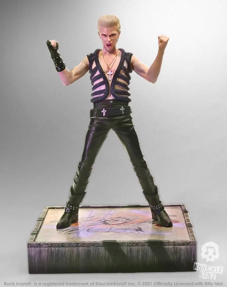 Billy Idol Rock Iconz 1/9 Billy Idol II Limitált kiadás szobor figura 22 cm termékfotó