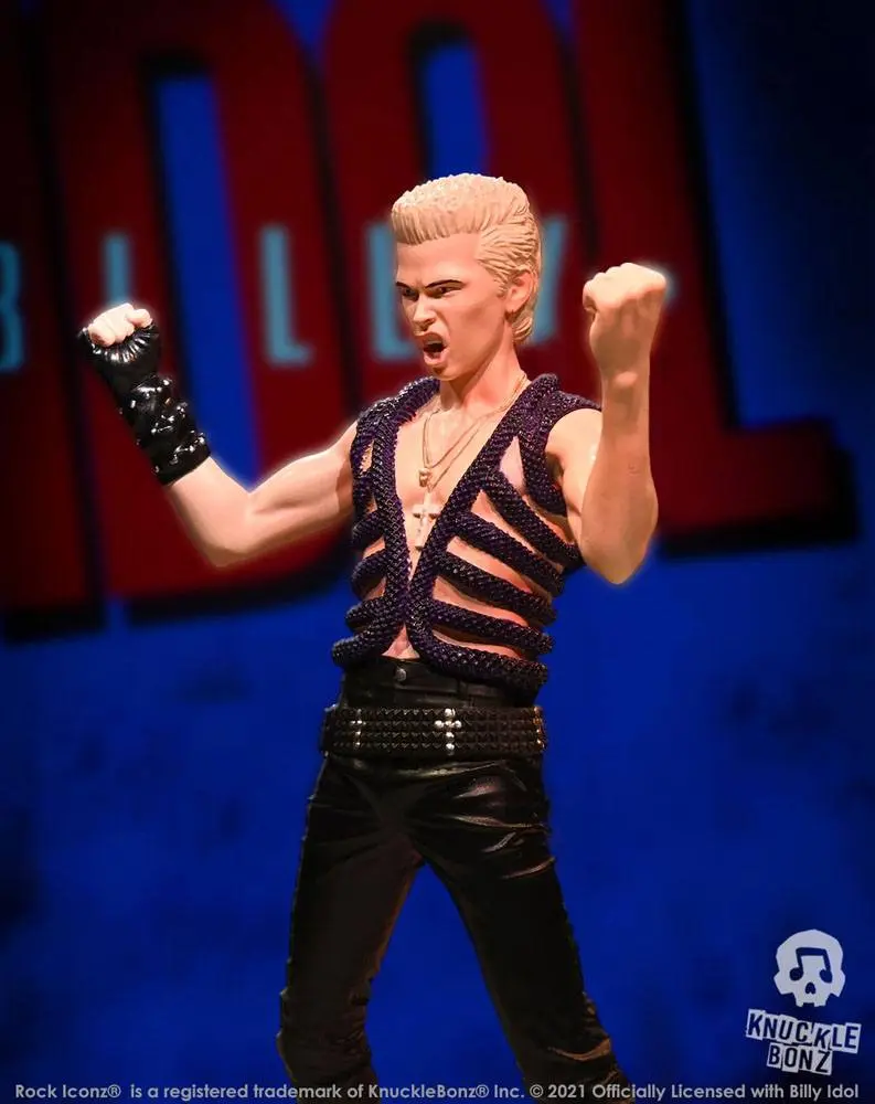 Billy Idol Rock Iconz 1/9 Billy Idol II Limitált kiadás szobor figura 22 cm termékfotó