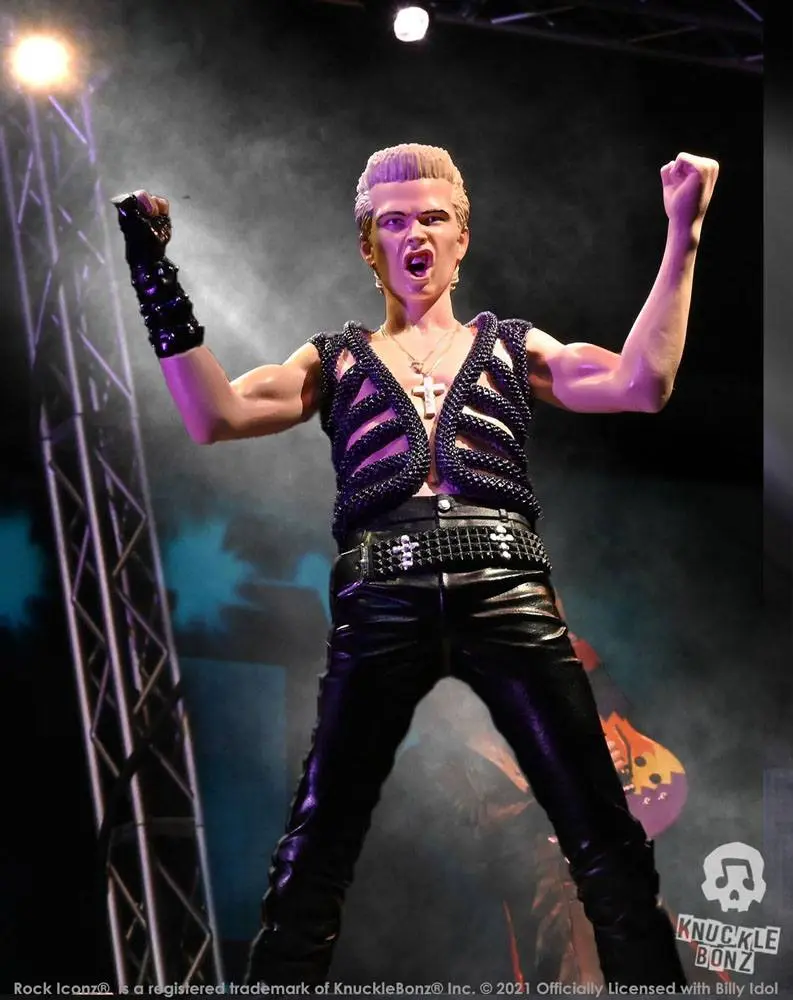 Billy Idol Rock Iconz 1/9 Billy Idol II Limitált kiadás szobor figura 22 cm termékfotó