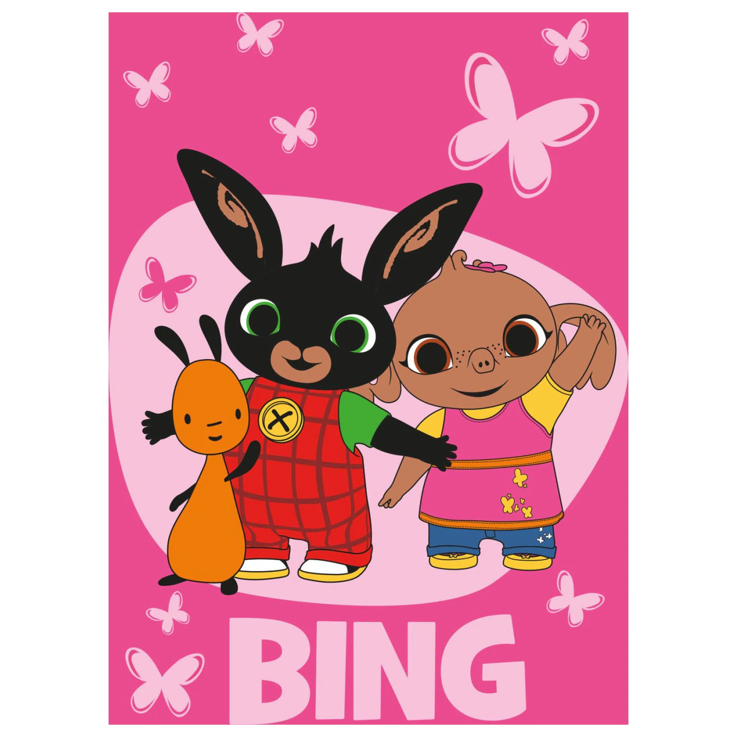 Bing Butterflies polár takaró termékfotó