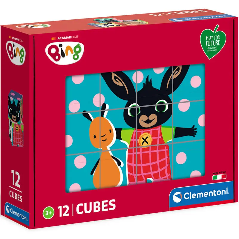 Bing Cube puzzle 12 db-os termékfotó