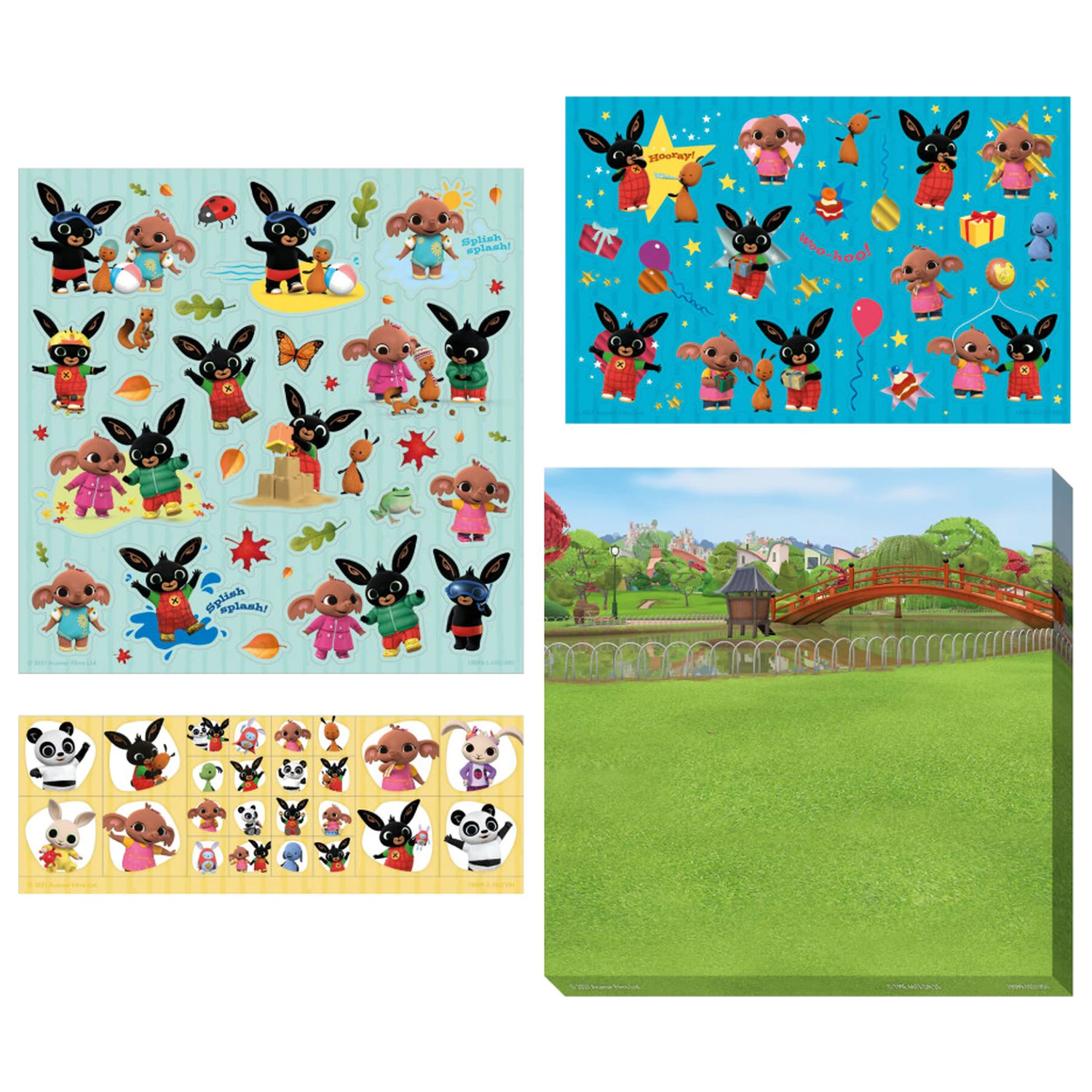 Bing Fun matrica szett termékfotó