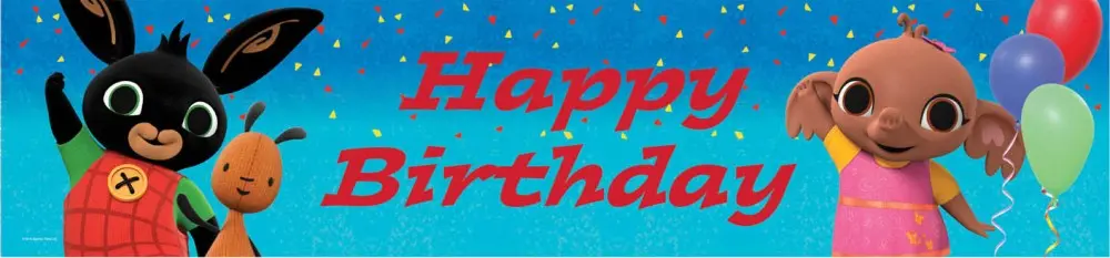 Bing Hologrammos Happy Birthday felirat 270 cm termékfotó