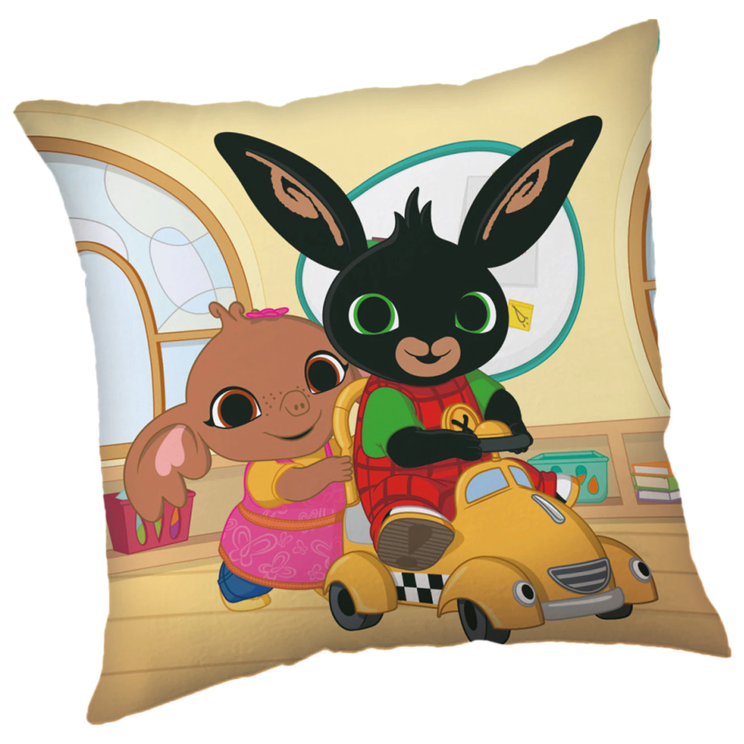 Bing Let's Play párna, díszpárna 40x40 cm termékfotó