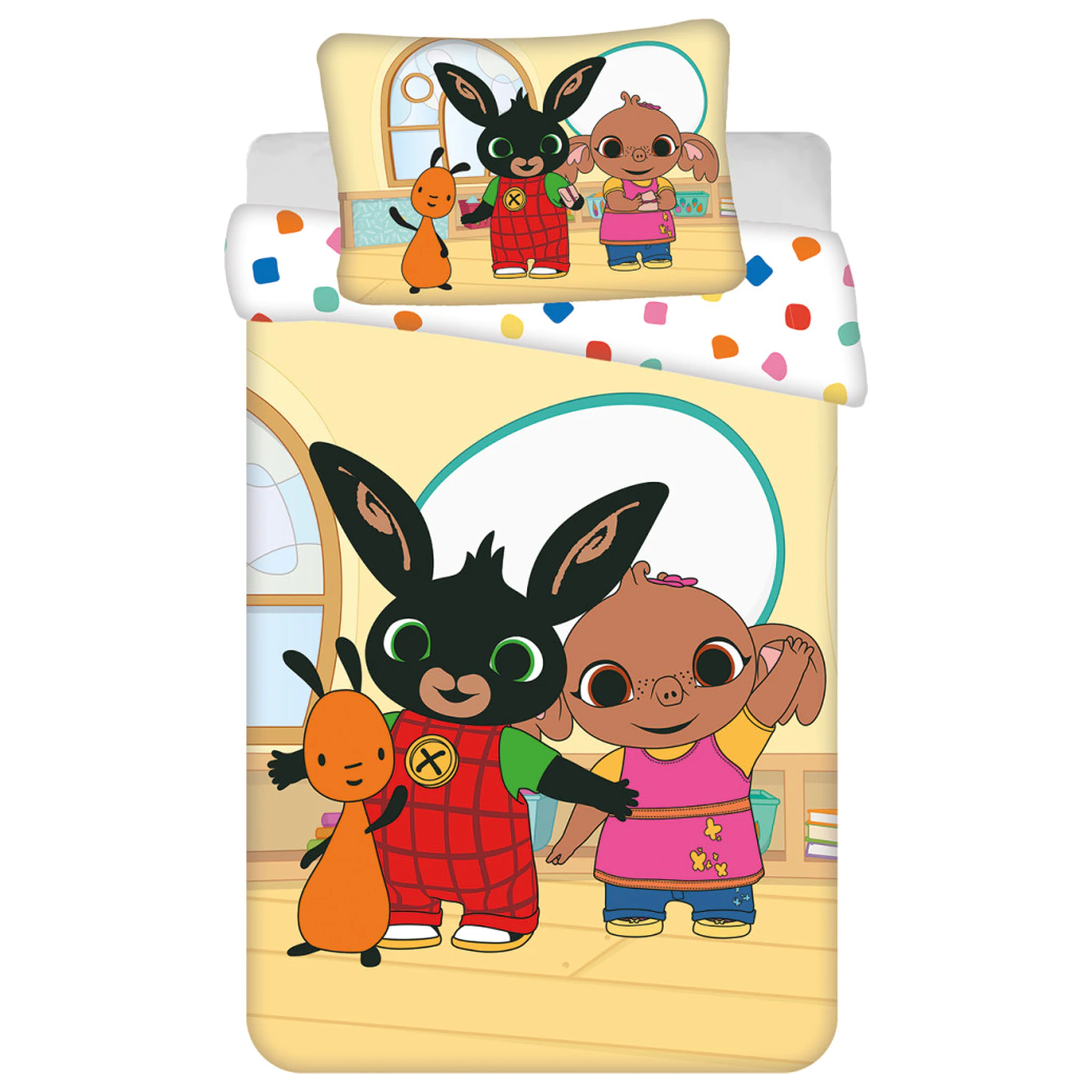 Bing Playroom gyerek, ovis ágyneműhuzat  termékfotó